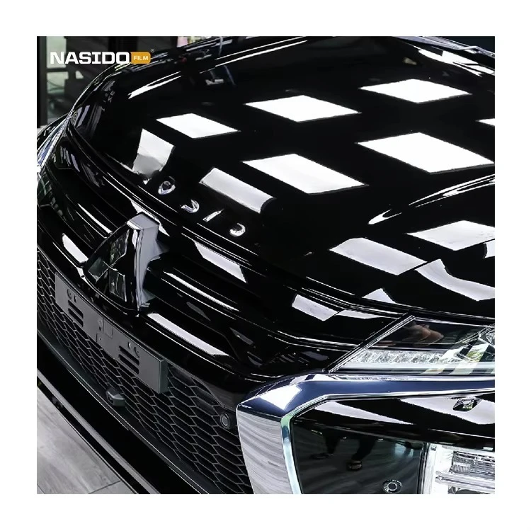 Nasido TPU-Black Hot Selling Super Bright Black PPF TPU Self Healing Auto Body Color Modification Film Paint Protection Sticker
Nasido TPU-Black Hot Selling Super Bright Black PPF TPU Self Healing Auto Body Color Modification Film Paint Protection Sticker