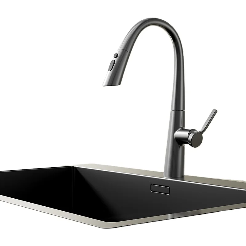 Полностью медный кухонный смеситель, телескопический выдвижной, для горячей и холодной воды, с одним отверстием, универсальный, с защитой от брызг, керамика, вращающаяся из нержавеющей стали
Полностью медный кухонный смеситель, телескопический выдвижной, для горячей и холодной воды, с одним отверстием, универсальный, с защитой от брызг, керамика, вращающаяся из нержавеющей стали