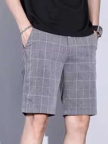 Summer Casual Men's Vintage High Street Plaid Five-Pointed Shorts Straight Leg Cotton Fashion Urban Youth Leisure Pants
Summer Casual Men's Vintage High Street Plaid Five-Pointed Shorts Straight Leg Cotton Fashion Urban Youth Leisure Pants