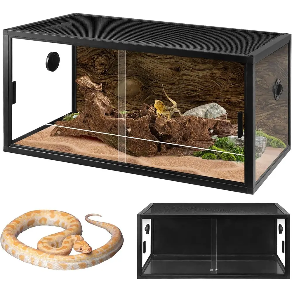Detachable Modular Ecological Reptile Habitat for Terrarium or Breeding
Detachable Modular Ecological Reptile Habitat for Terrarium or Breeding