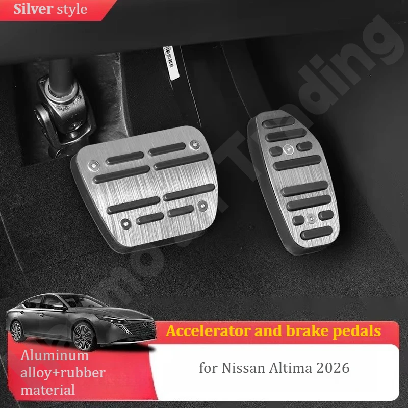 for Nissan Altima 2026 Modified accelerator pedal/brake pedal/anti slip and wear-resistant automotive parts
for Nissan Altima 2026 Modified accelerator pedal/brake pedal/anti slip and wear-resistant automotive parts