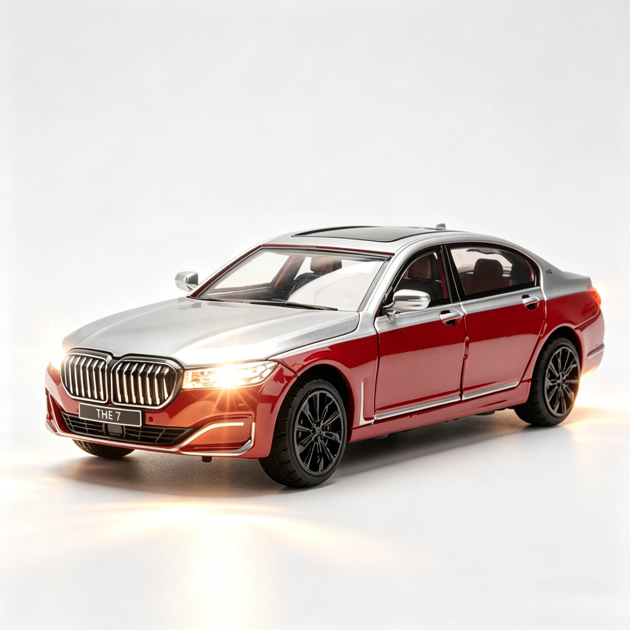1:24 The 7 760LI Alloy Miniature Car Diecast Metal Scale Car Model Sound&Light Collection Children Toy Vehicles Gifts
1:24 The 7 760LI Alloy Miniature Car Diecast Metal Scale Car Model Sound&Light Collection Children Toy Vehicles Gifts