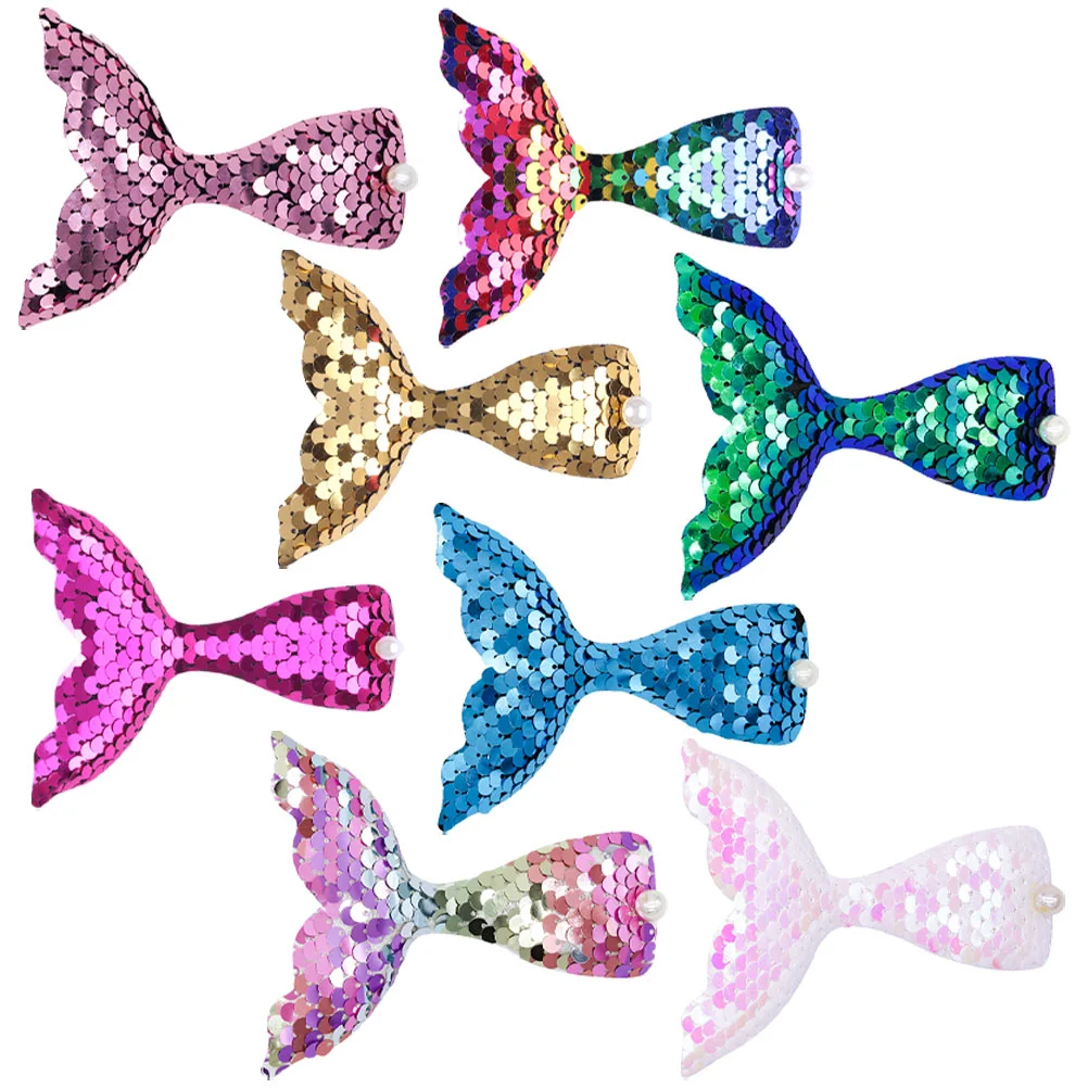 8 Pcs Mermaid Tail Hairpin Girl Clips for Decorative Little Accessories Glitter
8 Pcs Mermaid Tail Hairpin Girl Clips for Decorative Little Accessories Glitter
