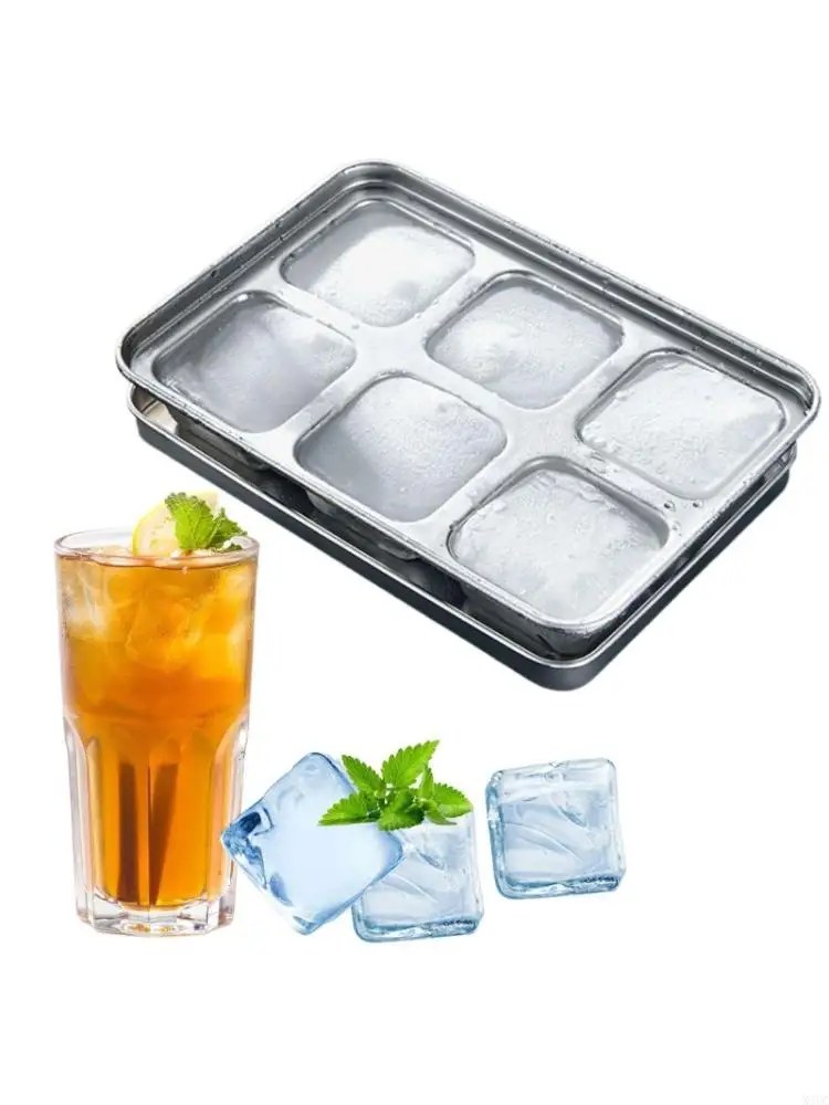 Steels Ice Cubes Tray For Cocktails Baby Container Corrosions Resistant X3UC
Steels Ice Cubes Tray For Cocktails Baby Container Corrosions Resistant X3UC