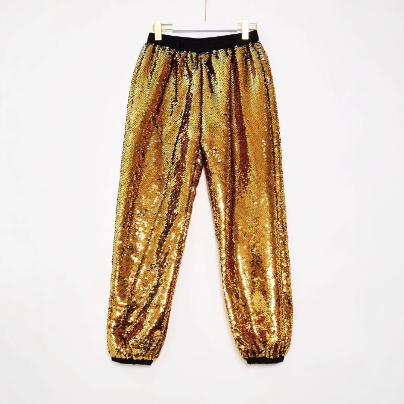 2025 New Europe USA Flip Color Sequins Casual Pants for Men, Party Performance Elastic Waist Fashion Shiny Mens Jogger Trousers
2025 New Europe USA Flip Color Sequins Casual Pants for Men, Party Performance Elastic Waist Fashion Shiny Mens Jogger Trousers