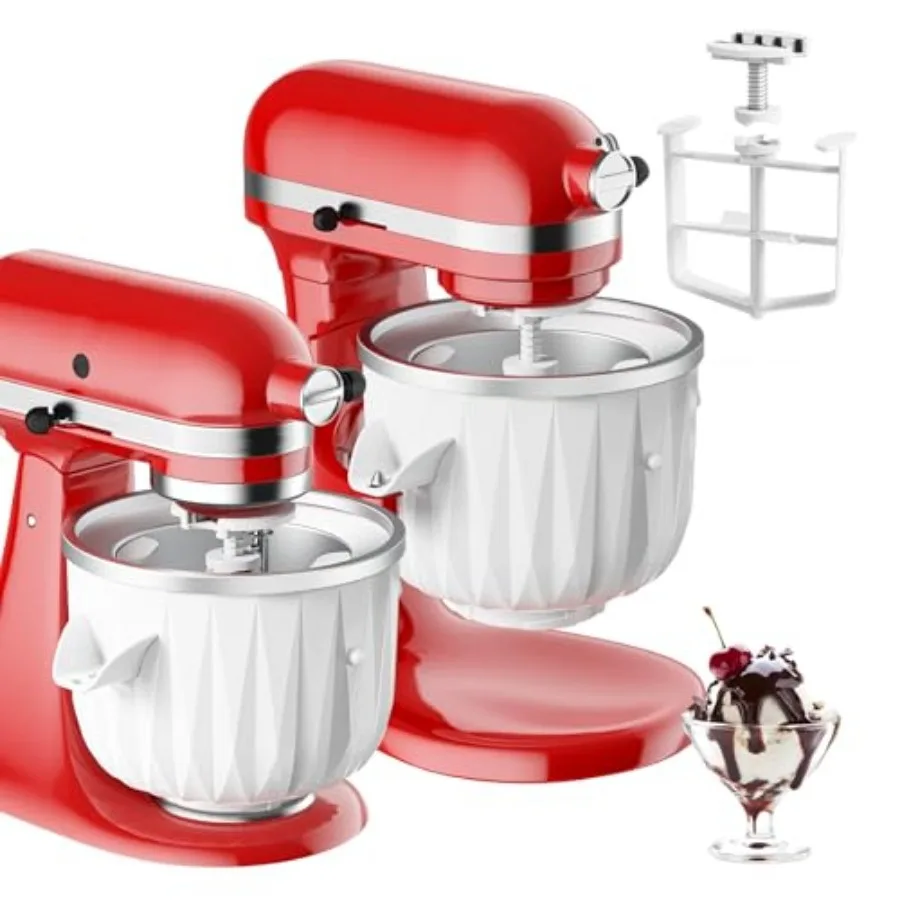 Ice Cream Maker Attachment for KitchenAid Stand Mixer, 2 Quart Kitchen Aid ice cream attachment Frozen Yogurt Sorbet Gelato Mak
Ice Cream Maker Attachment for KitchenAid Stand Mixer, 2 Quart Kitchen Aid ice cream attachment Frozen Yogurt Sorbet Gelato Mak