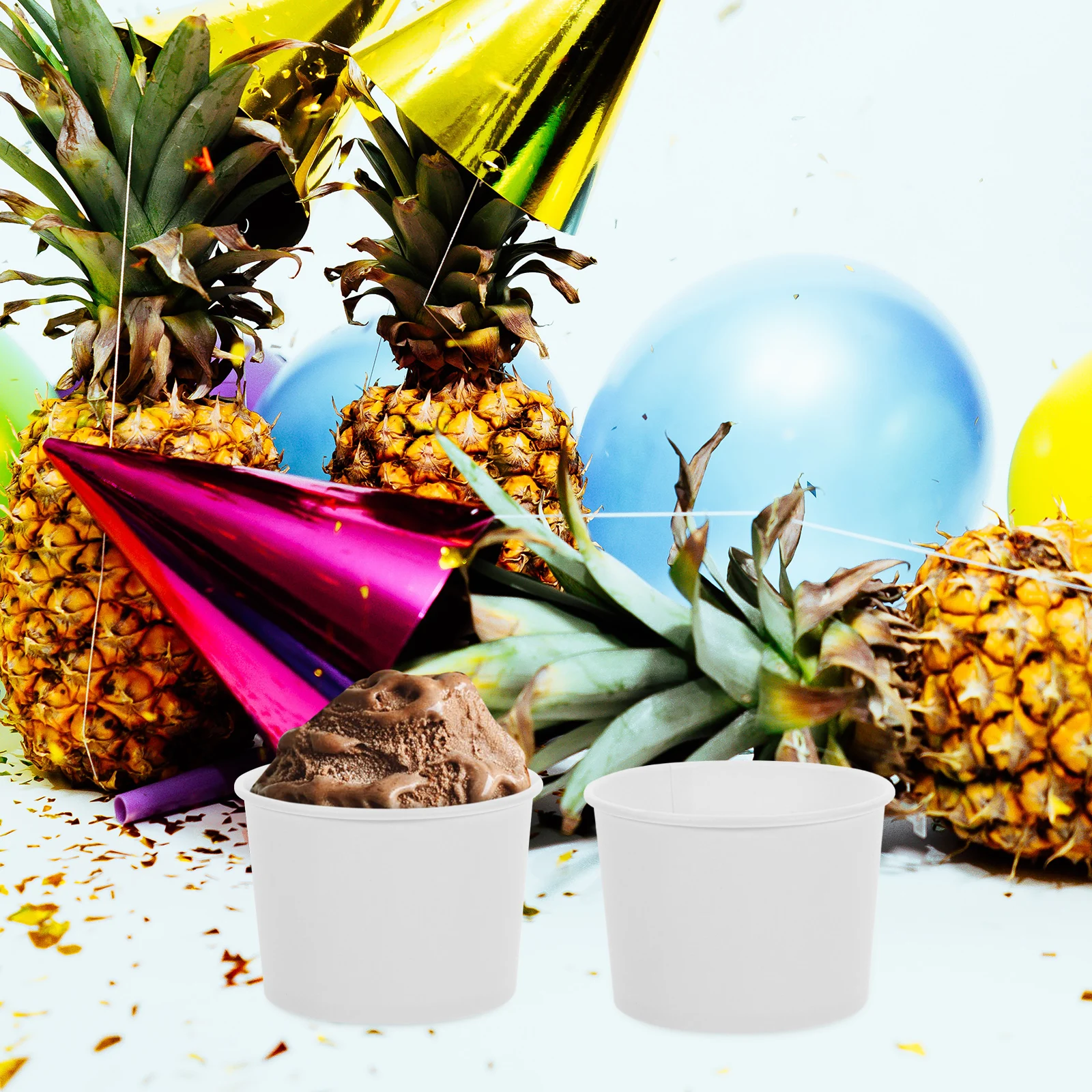 100pcs Paper Bowls Ice Cream Cups Summer Disposable Containers Soup Dessert Food Packaging Boxes Takeout Bowls
100pcs Paper Bowls Ice Cream Cups Summer Disposable Containers Soup Dessert Food Packaging Boxes Takeout Bowls
