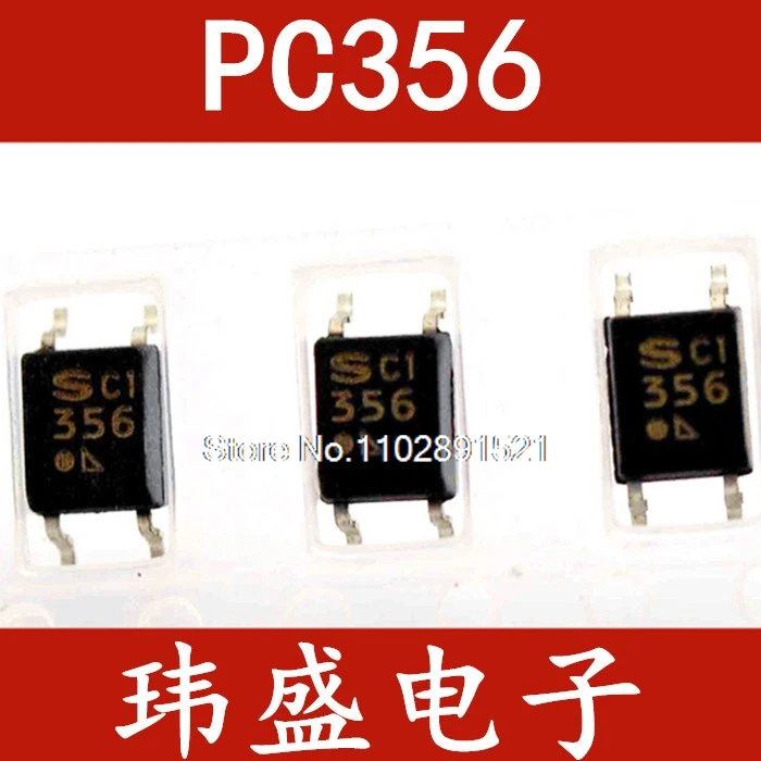 (20 шт./лот) PC356 SOP4 356
(20 шт./лот) PC356 SOP4 356