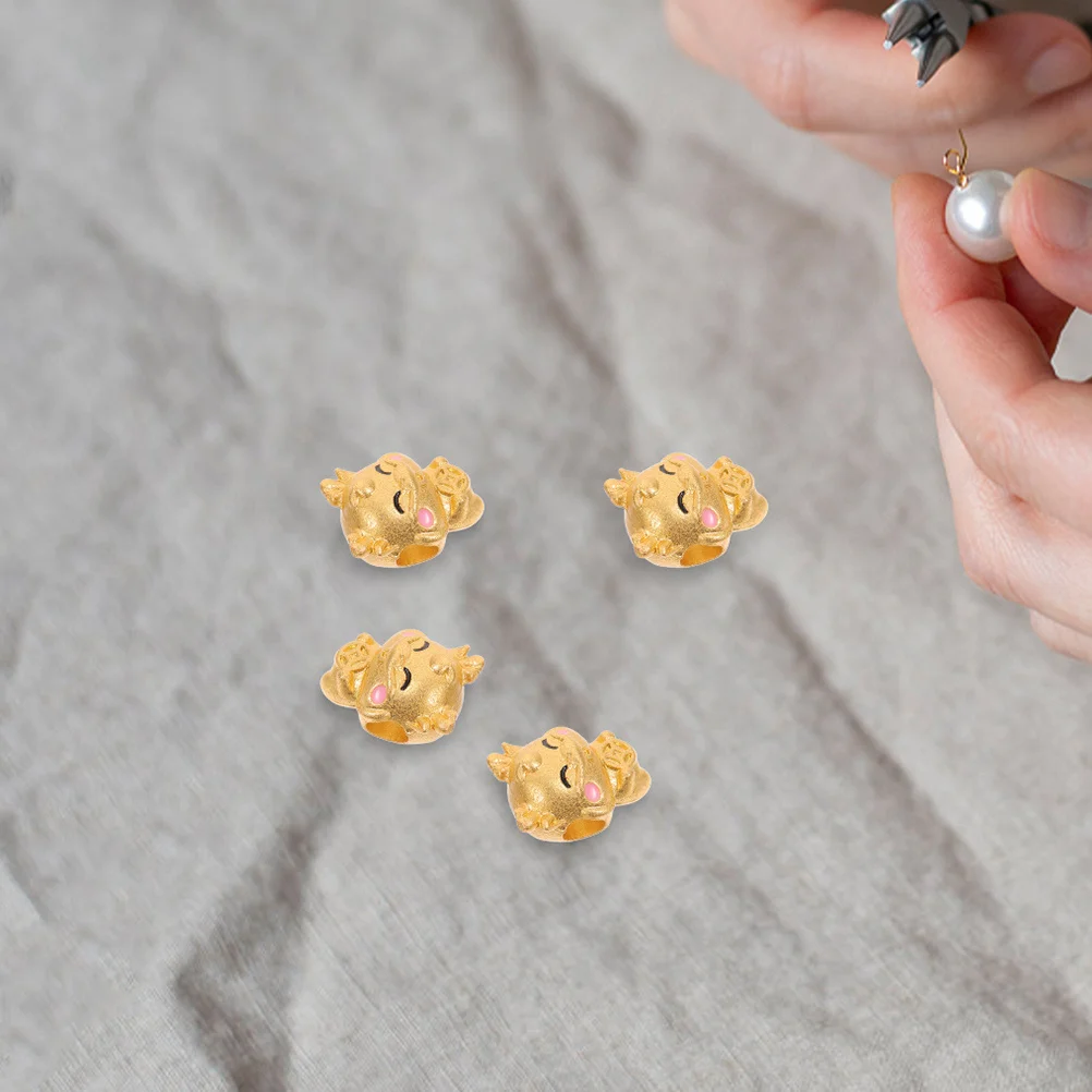 10 шт., бусины из цинкового сплава в форме дракона, аксессуары для изготовления ювелирных изделий в стиле ретро, очаровательные бусины-разделители «сделай сам», принадлежности для рукоделия для ожерелья
10 шт., бусины из цинкового сплава в форме дракона, аксессуары для изготовления ювелирных изделий в стиле ретро, очаровательные бусины-разделители «сделай сам», принадлежности для рукоделия для ожерелья