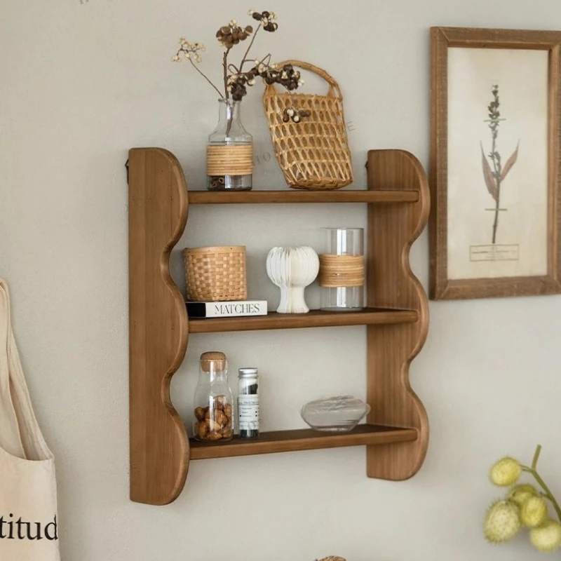 Vintage Wood Wall Decorative Shelves Rustic Floating Shelf for Living Room Kitchen Spice Rack Multi-Purpose Storage Organizer
Vintage Wood Wall Decorative Shelves Rustic Floating Shelf for Living Room Kitchen Spice Rack Multi-Purpose Storage Organizer