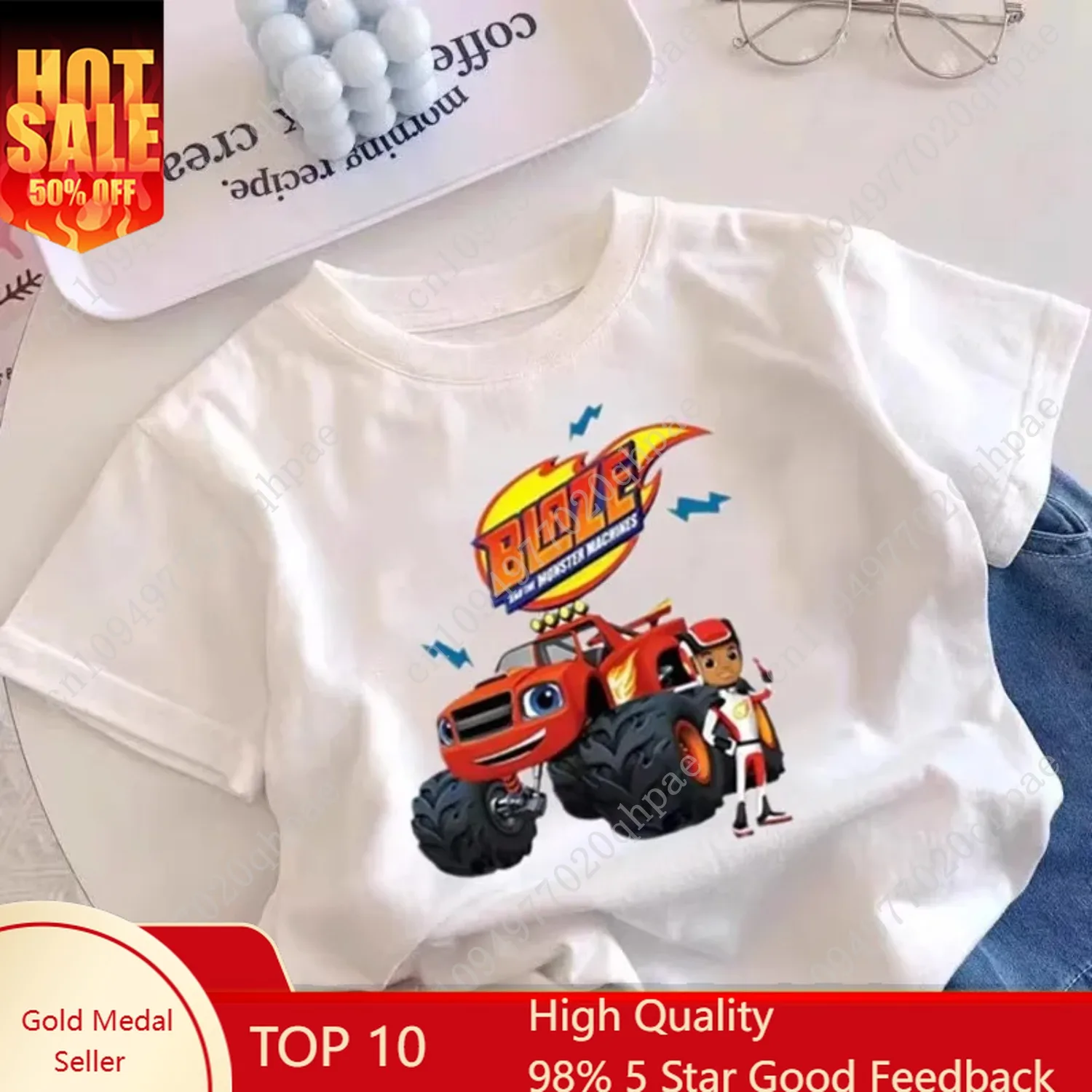 Blazed and Monster Machine Children Clothes T-shirt Cotton Short Sleeve Shirt Blazed Crusher AJ Pickle Top Summer Boys Clothes
Blazed and Monster Machine Children Clothes T-shirt Cotton Short Sleeve Shirt Blazed Crusher AJ Pickle Top Summer Boys Clothes