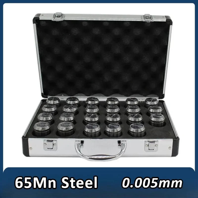 ER11 ER16 ER20 ER25 ER32 ER40 ER Spring Collet Chuck 0.005mm for CNC Milling Tool Holder Engraving Machine ER Collet Chuck Suit
ER11 ER16 ER20 ER25 ER32 ER40 ER Spring Collet Chuck 0.005mm for CNC Milling Tool Holder Engraving Machine ER Collet Chuck Suit