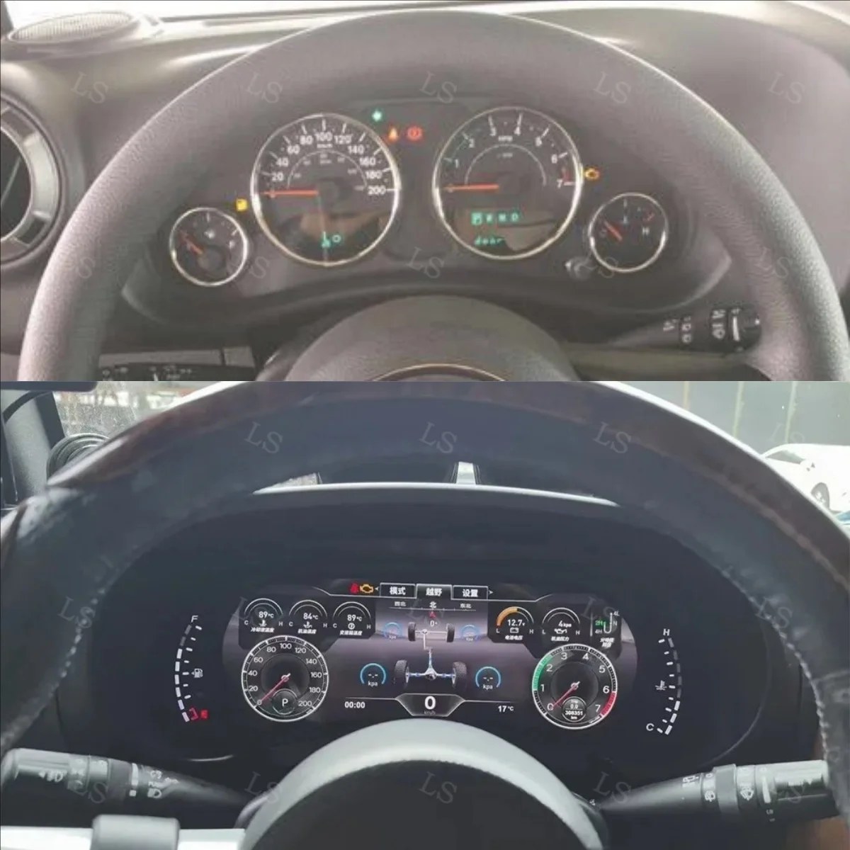 Latest Version Car Digital Cluster For Jeep Wrangler 2011-2023 JL Mate Cluster Instrument 12.3” HD Screen Speedometer Dashboard
Latest Version Car Digital Cluster For Jeep Wrangler 2011-2023 JL Mate Cluster Instrument 12.3” HD Screen Speedometer Dashboard