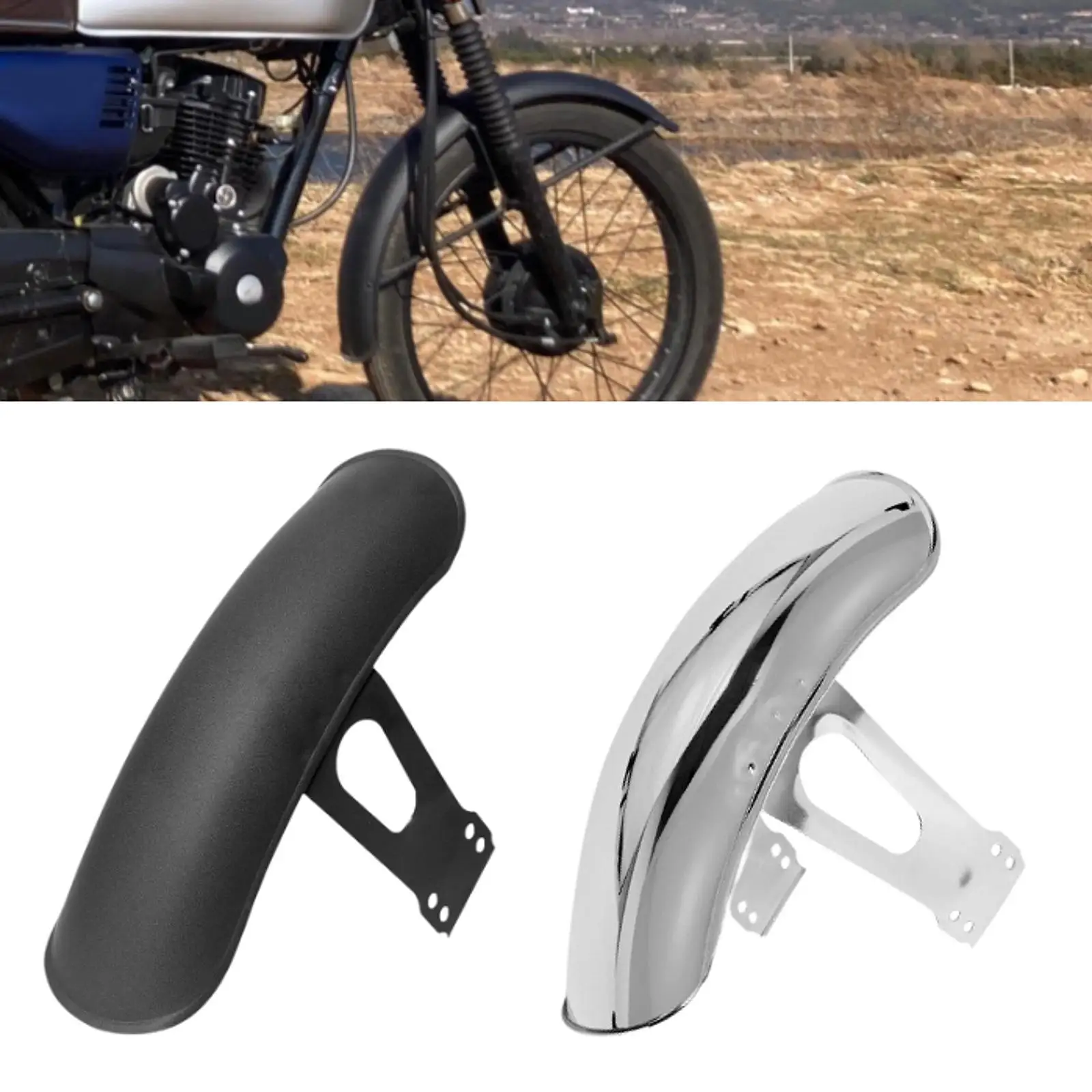 Motorcycle Front Fender Easy Installation Directly Replace Mud Splash Guard Mudguard Protector for Honda CG125 Accessory
Motorcycle Front Fender Easy Installation Directly Replace Mud Splash Guard Mudguard Protector for Honda CG125 Accessory