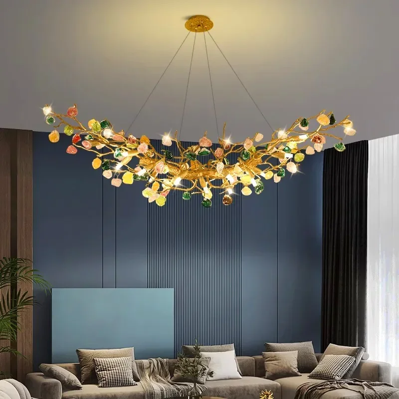 Nordic home decor dining room Pendant crystal lamp lights indoor lighting Ceiling hanging light chandelier lamps for living room
Nordic home decor dining room Pendant crystal lamp lights indoor lighting Ceiling hanging light chandelier lamps for living room