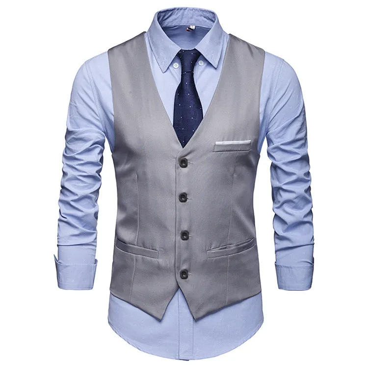 Business Leisure Professional Suit Vest Men Suit Vest Korean Version Slim Fit
Business Leisure Professional Suit Vest Men Suit Vest Korean Version Slim Fit