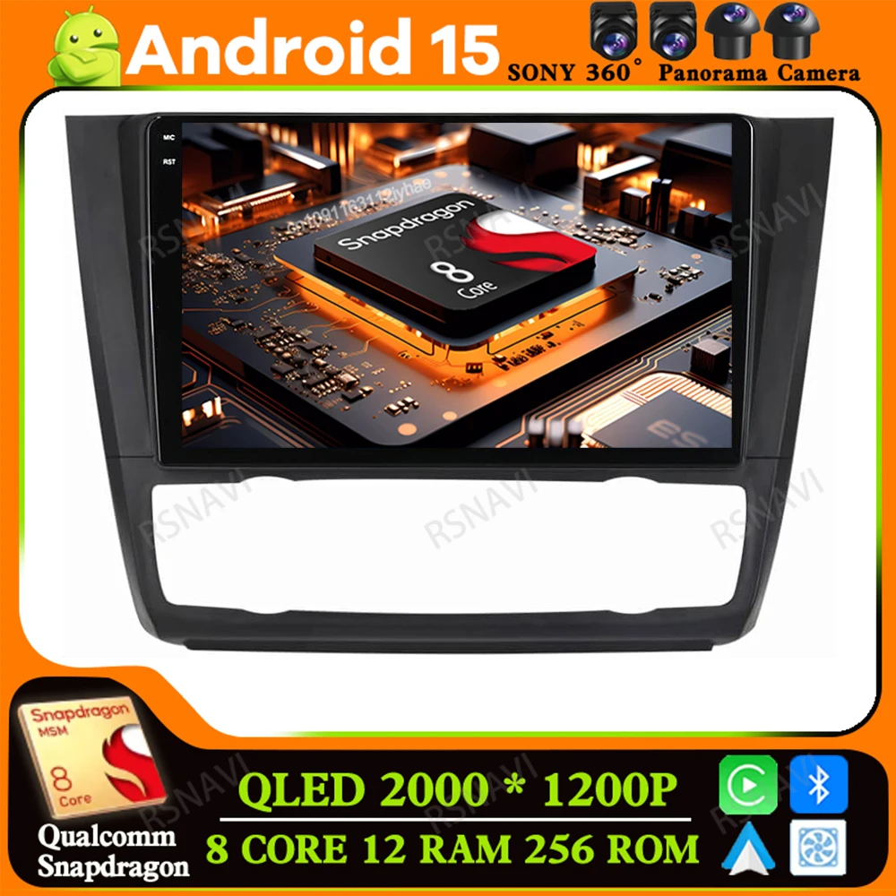 Android 15 For BMW 1 Series E81 E82 E87 E88 AT 2004 - 2011 DVD 5G WIFI DSP Head Unit AUTO BT Car Radio Autoradio Navigation GPS
Android 15 For BMW 1 Series E81 E82 E87 E88 AT 2004 - 2011 DVD 5G WIFI DSP Head Unit AUTO BT Car Radio Autoradio Navigation GPS