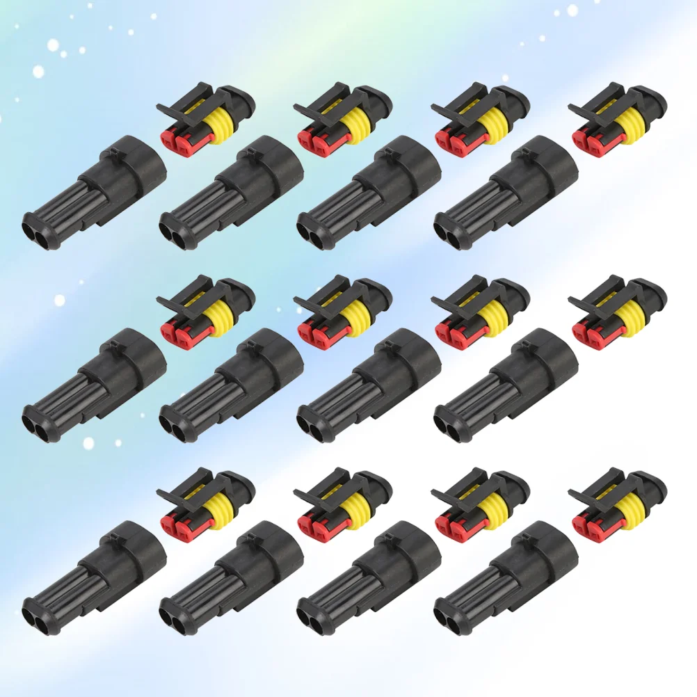 15 Pairs Waterproof Electrical Wire Terminal Connectors Plugs Kits for Motorcycles (2P 3P ) connector plug
15 Pairs Waterproof Electrical Wire Terminal Connectors Plugs Kits for Motorcycles (2P 3P ) connector plug