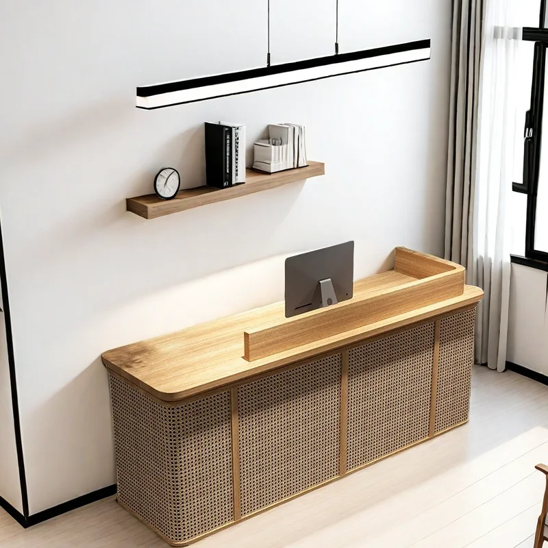 Reception Counter Desk Long Table Elegant Office Beauty Institute Shop Service Luxurious Front Theke Rezeption Furniture Luxury
Reception Counter Desk Long Table Elegant Office Beauty Institute Shop Service Luxurious Front Theke Rezeption Furniture Luxury