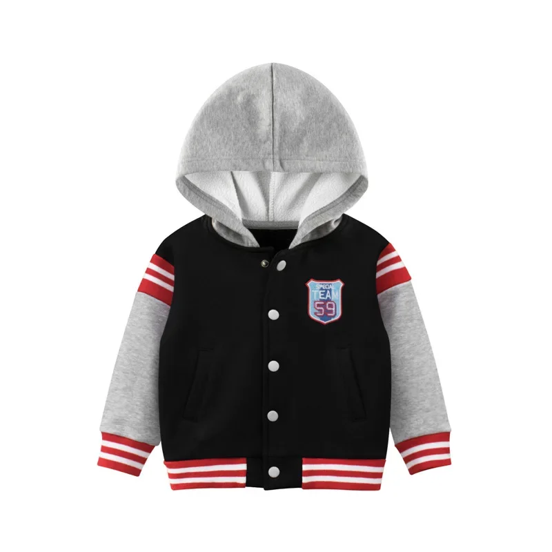 Plush Baseball Jackets Boys 2024 Winter New Children's Casual Long Sleeve Striped Hoodies Warm Kids Hooded Coat Outer Wear
Plush Baseball Jackets Boys 2024 Winter New Children's Casual Long Sleeve Striped Hoodies Warm Kids Hooded Coat Outer Wear