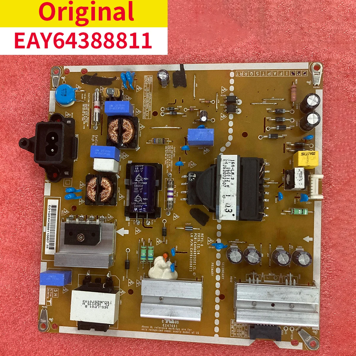 Оригинальная плата питания Хороший тест для LGP49LIU-16CH1 EAX 66923201 ЭЙ 64388811
Оригинальная плата питания Хороший тест для LGP49LIU-16CH1 EAX 66923201 ЭЙ 64388811