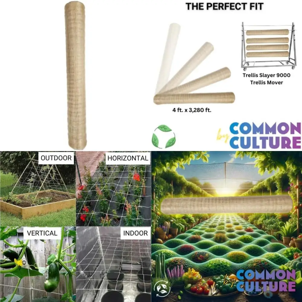 Сверхмощная садовая решетка — рулон 4 x 3280 футов с 6 квадратами для поддержки растений и скалолазания
Сверхмощная садовая решетка — рулон 4 x 3280 футов с 6 квадратами для поддержки растений и скалолазания