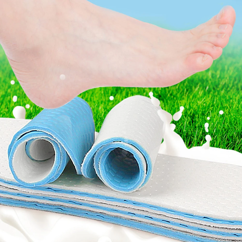 Latex Insoles Emulsion Liners Grey Size 43 44 Breathable Sweat Absorbing Pads for Sports Daily Men Women Soft Cuttable Shoe
Latex Insoles Emulsion Liners Grey Size 43 44 Breathable Sweat Absorbing Pads for Sports Daily Men Women Soft Cuttable Shoe