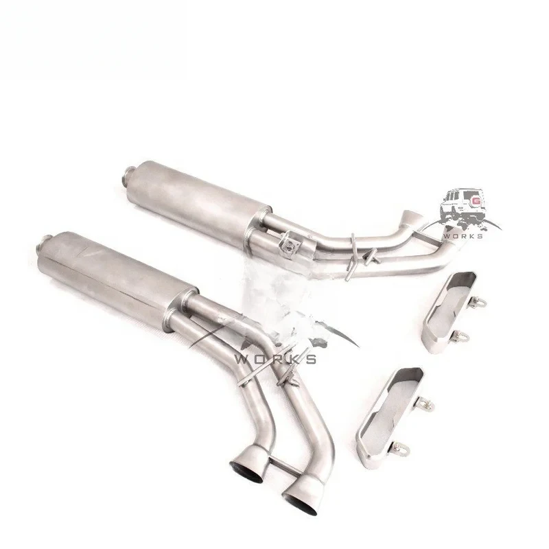 Ak Style Exhaust System for 2019+ G-Class W464 W463A G63 G500
Ak Style Exhaust System for 2019+ G-Class W464 W463A G63 G500