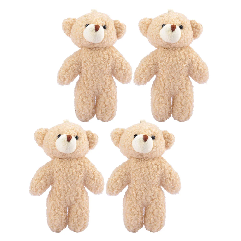 4 Pcs Small Keychain Charms Puppy Toy Key Rings Pendants Charm Plush Dog Bear Charms Cartoon Keychain Child Hanging Decors
4 Pcs Small Keychain Charms Puppy Toy Key Rings Pendants Charm Plush Dog Bear Charms Cartoon Keychain Child Hanging Decors