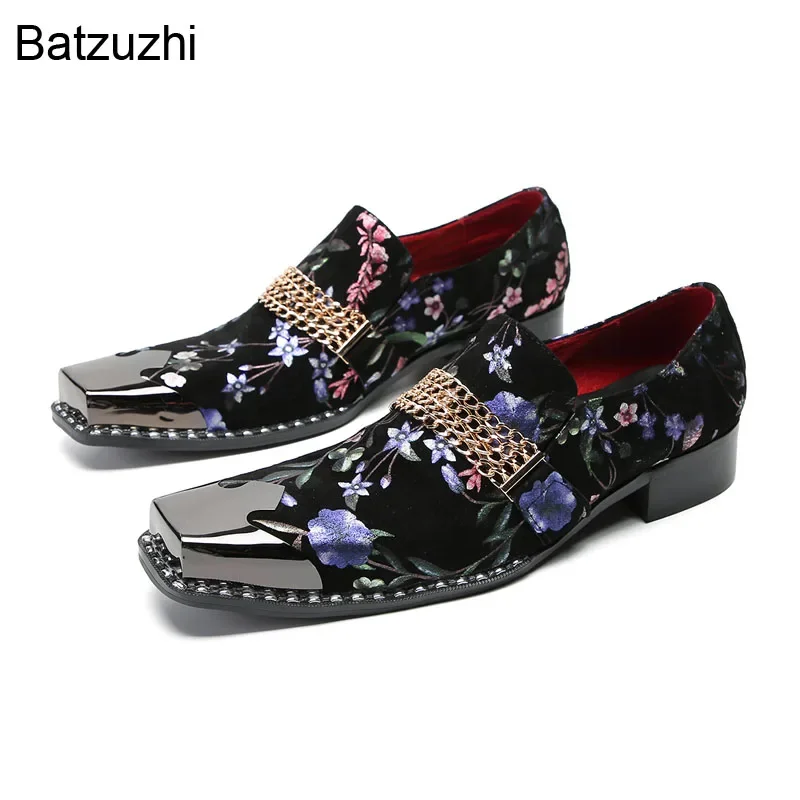 Batzuzhi Luxury Handmade Men's Shoes Slip on Leather Dress Shoes Men Black Suede Formal Business, Party and Wedding Shoes Men!
Batzuzhi Luxury Handmade Men's Shoes Slip on Leather Dress Shoes Men Black Suede Formal Business, Party and Wedding Shoes Men!