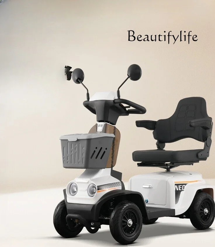 Luxury elderly electric scooter, small four-wheeled electric vehicle for the elderly and disabled
Luxury elderly electric scooter, small four-wheeled electric vehicle for the elderly and disabled