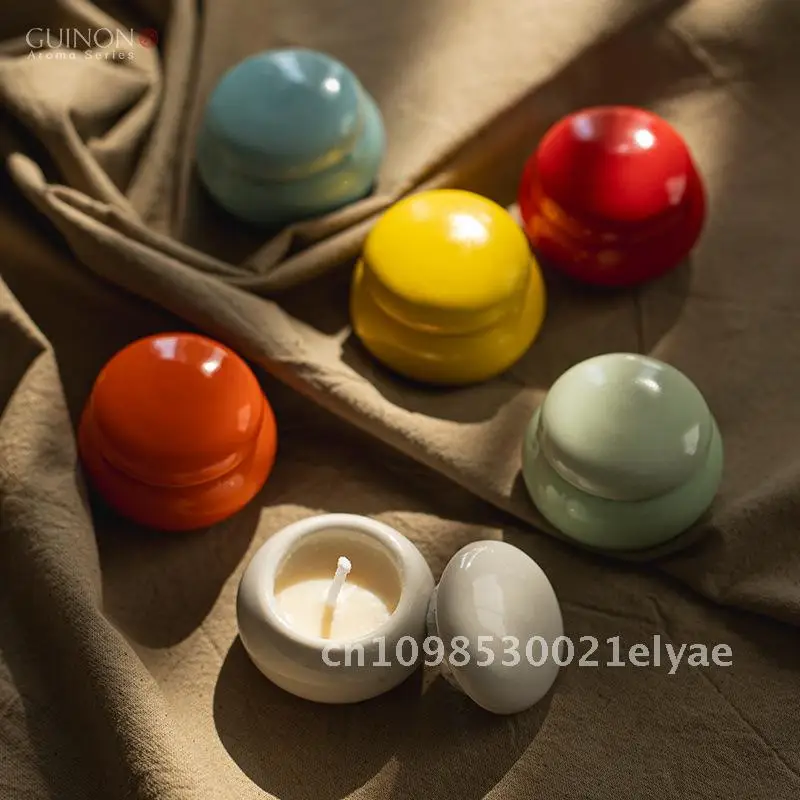 Guilong Mini Jar Aromatherapy Candle Cup Creative Simple Decoration Ceramic Candlestick Empty Cup
Guilong Mini Jar Aromatherapy Candle Cup Creative Simple Decoration Ceramic Candlestick Empty Cup