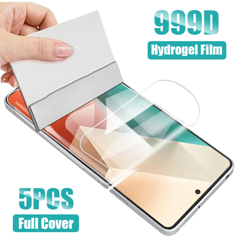 Гидрогелевая пленка для Xiaomi Redmi Note 12, 13, 14, 15 Pro Plus 5G, защитная пленка для экрана Redmi Note 11, 10, 9 Pro, 9S, 10S, 11S, 12S, 5 шт.
Гидрогелевая пленка для Xiaomi Redmi Note 12, 13, 14, 15 Pro Plus 5G, защитная пленка для экрана Redmi Note 11, 10, 9 Pro, 9S, 10S, 11S, 12S, 5 шт.