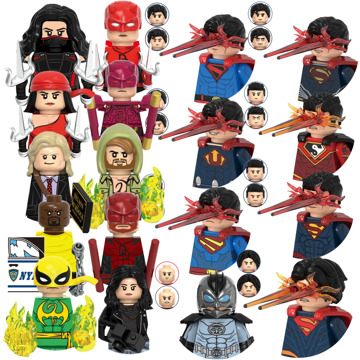 Blind Box Mini Building Blocks G0190 Figures Big Goblin Spiderman Iron Man Venom Captain Hawk Deadpool Armor Christmas Gift Toys
Blind Box Mini Building Blocks G0190 Figures Big Goblin Spiderman Iron Man Venom Captain Hawk Deadpool Armor Christmas Gift Toys