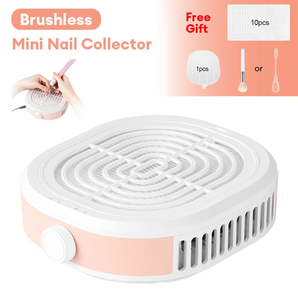 Brushless Portable Nail Dust Collector Mini Nail Dust Extractor Nail Vacuum Cleaner Fan Nail Art Manicure Fan With Filter
Brushless Portable Nail Dust Collector Mini Nail Dust Extractor Nail Vacuum Cleaner Fan Nail Art Manicure Fan With Filter