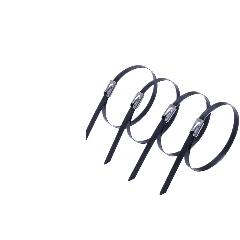30PCS Metal Black Stainless Steel Cable Ties 5.6mm Metal Zip Ties Heavy Duty Locking Wire Ties for Exhaust Pipe Binding
30PCS Metal Black Stainless Steel Cable Ties 5.6mm Metal Zip Ties Heavy Duty Locking Wire Ties for Exhaust Pipe Binding