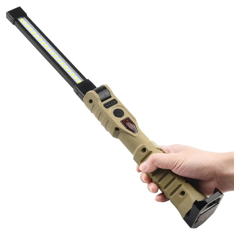 15W 45LED Emergency Floodlight 43.3cm Handheld Camping Torch 3000mAh Type C Work Light 360° Inspection Lamp Red Strobe Warning
15W 45LED Emergency Floodlight 43.3cm Handheld Camping Torch 3000mAh Type C Work Light 360° Inspection Lamp Red Strobe Warning