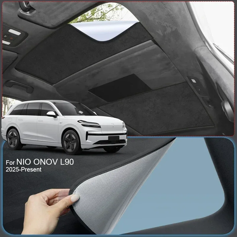 Car Anti-uv Suede Fabric Electrostatic Adsorption Sunroof Sunshade For NIO ONOV L90 2025-Present Auto Heat Insulation Skylight
Car Anti-uv Suede Fabric Electrostatic Adsorption Sunroof Sunshade For NIO ONOV L90 2025-Present Auto Heat Insulation Skylight