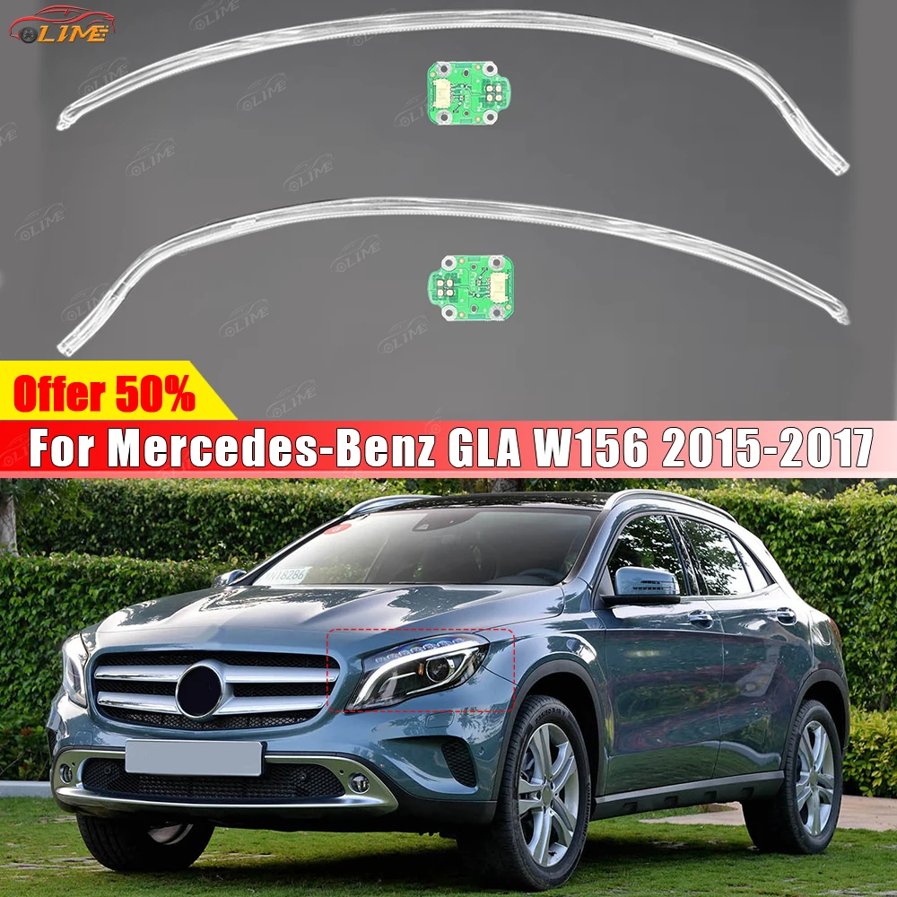 Fit For MBenz GLA W156 2015-2017 LED Chip DRL Daytime Running Light Strip Angel Eye Chip Headlight Light Guide Strip Chip
Fit For MBenz GLA W156 2015-2017 LED Chip DRL Daytime Running Light Strip Angel Eye Chip Headlight Light Guide Strip Chip