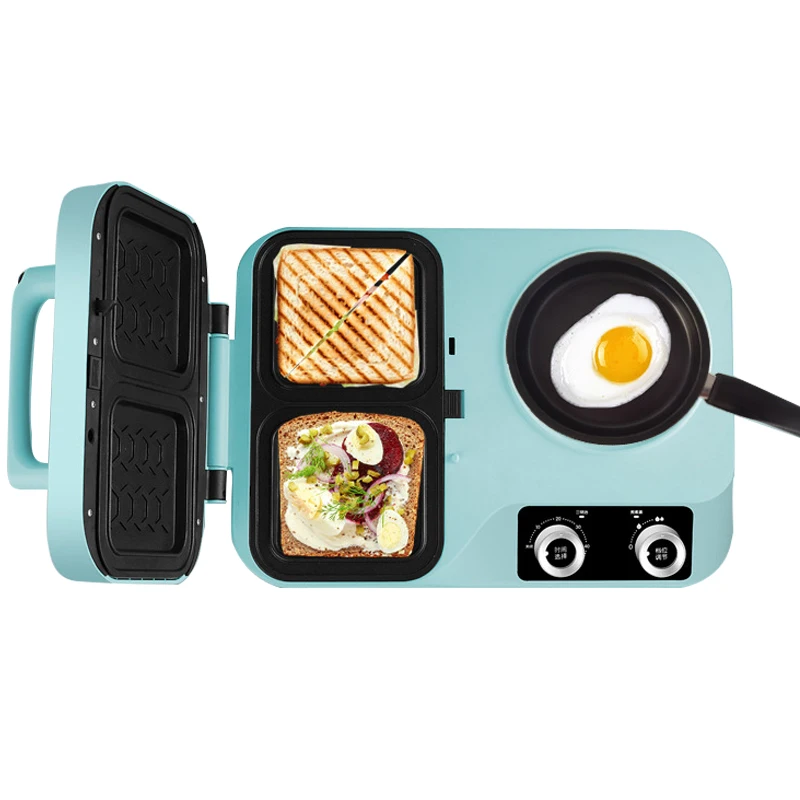 3-in-1 All-In-One Electric Breakfast Maker Home and Hotel Use Sandwich Frying and Toaster Individual Temperature Control
3-in-1 All-In-One Electric Breakfast Maker Home and Hotel Use Sandwich Frying and Toaster Individual Temperature Control
