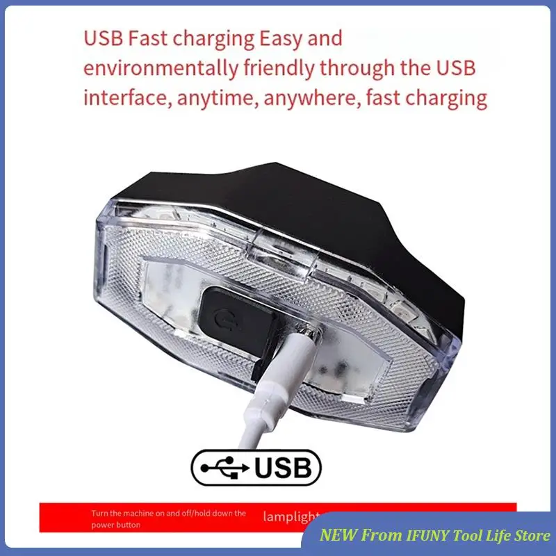 Bicycle Rear Light USB Rechargeable Waterproof Mountain Bike Taillight Ultralight Cycling Parts
Bicycle Rear Light USB Rechargeable Waterproof Mountain Bike Taillight Ultralight Cycling Parts