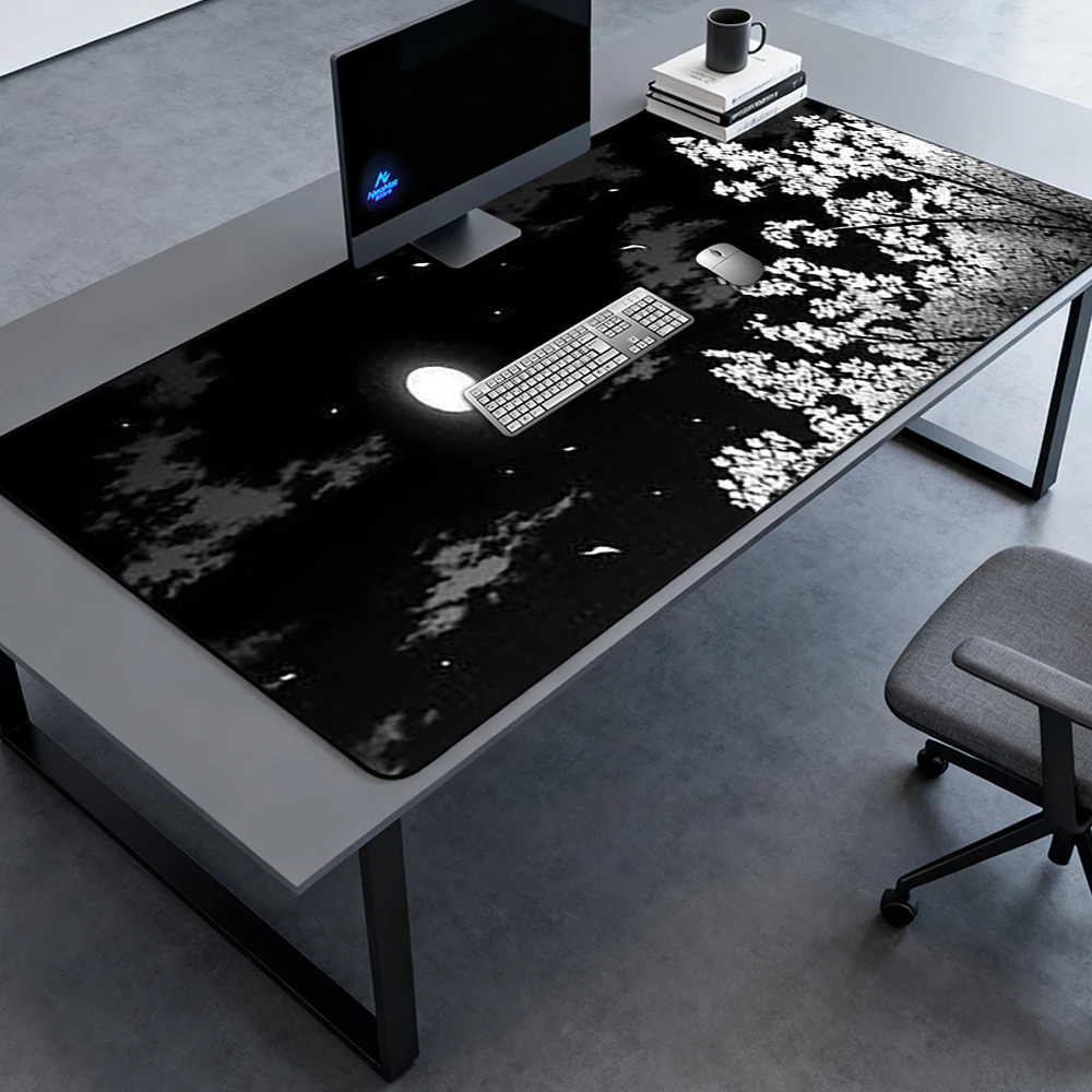Japanese Sakura Desk Mat Gaming Laptop Black 180x60 Moonlit Cherry White Blossom Mousepad 160x60 Aesthetic Accessories XXXL
Japanese Sakura Desk Mat Gaming Laptop Black 180x60 Moonlit Cherry White Blossom Mousepad 160x60 Aesthetic Accessories XXXL