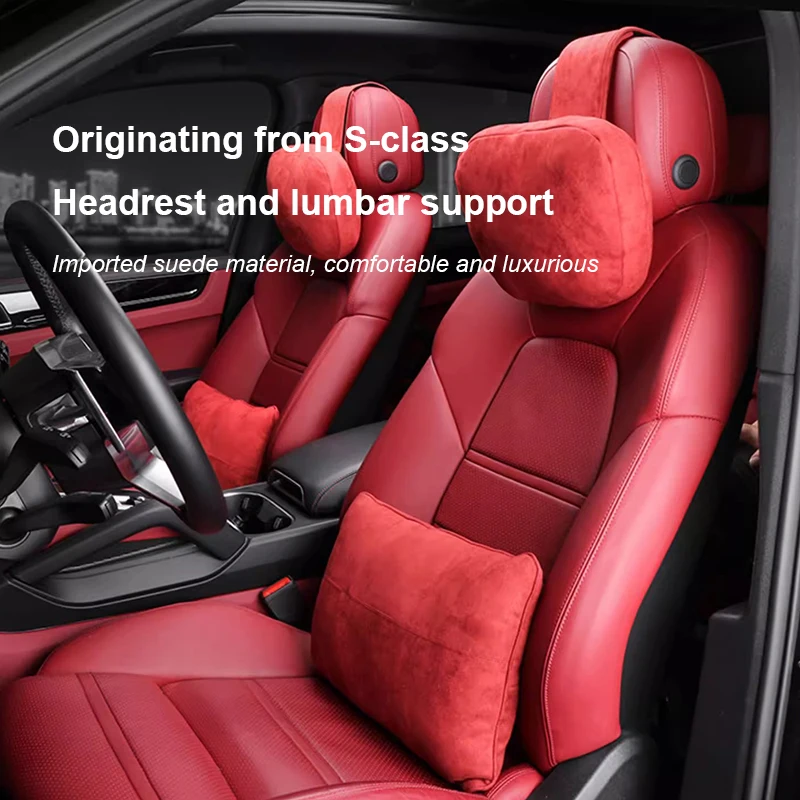 Universal Car Headrest Pillow Lumbar Cushion For Porsche Mercedes-Benz S-Class BMW Comfortable Neck Support Car Seat Accessories
Universal Car Headrest Pillow Lumbar Cushion For Porsche Mercedes-Benz S-Class BMW Comfortable Neck Support Car Seat Accessories