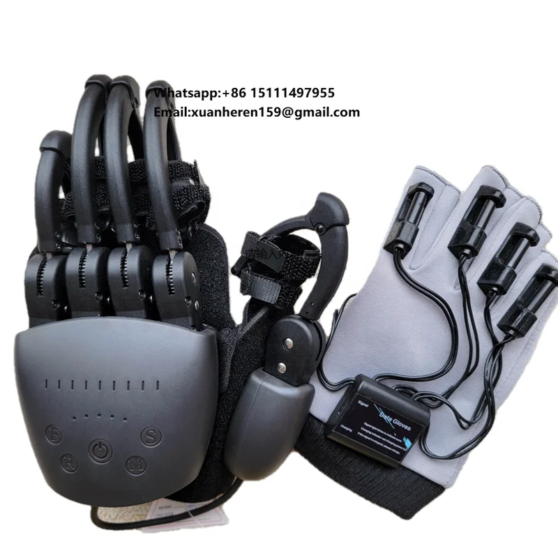 JIHE-TCM Intelligent Electric Biomimetic Exoskeleton Mechanical Power Rehabilitation Robot Gloves with Mirror Function
JIHE-TCM Intelligent Electric Biomimetic Exoskeleton Mechanical Power Rehabilitation Robot Gloves with Mirror Function