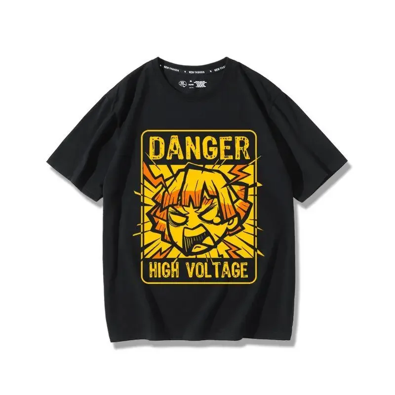 Japanese anime Ghost Killer print summer T-shirt men's and women's fashion trend 100% cotton round neck short-sleeved T-shirt
Japanese anime Ghost Killer print summer T-shirt men's and women's fashion trend 100% cotton round neck short-sleeved T-shirt