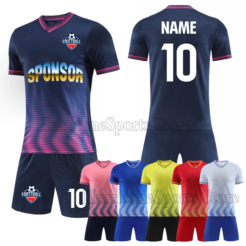 Kids' Adult Football Jerseys Uniform Premium Material For Soccer Match 24/25 Custom Shirt Shorts Tracksuit For Team New Designs
Kids' Adult Football Jerseys Uniform Premium Material For Soccer Match 24/25 Custom Shirt Shorts Tracksuit For Team New Designs