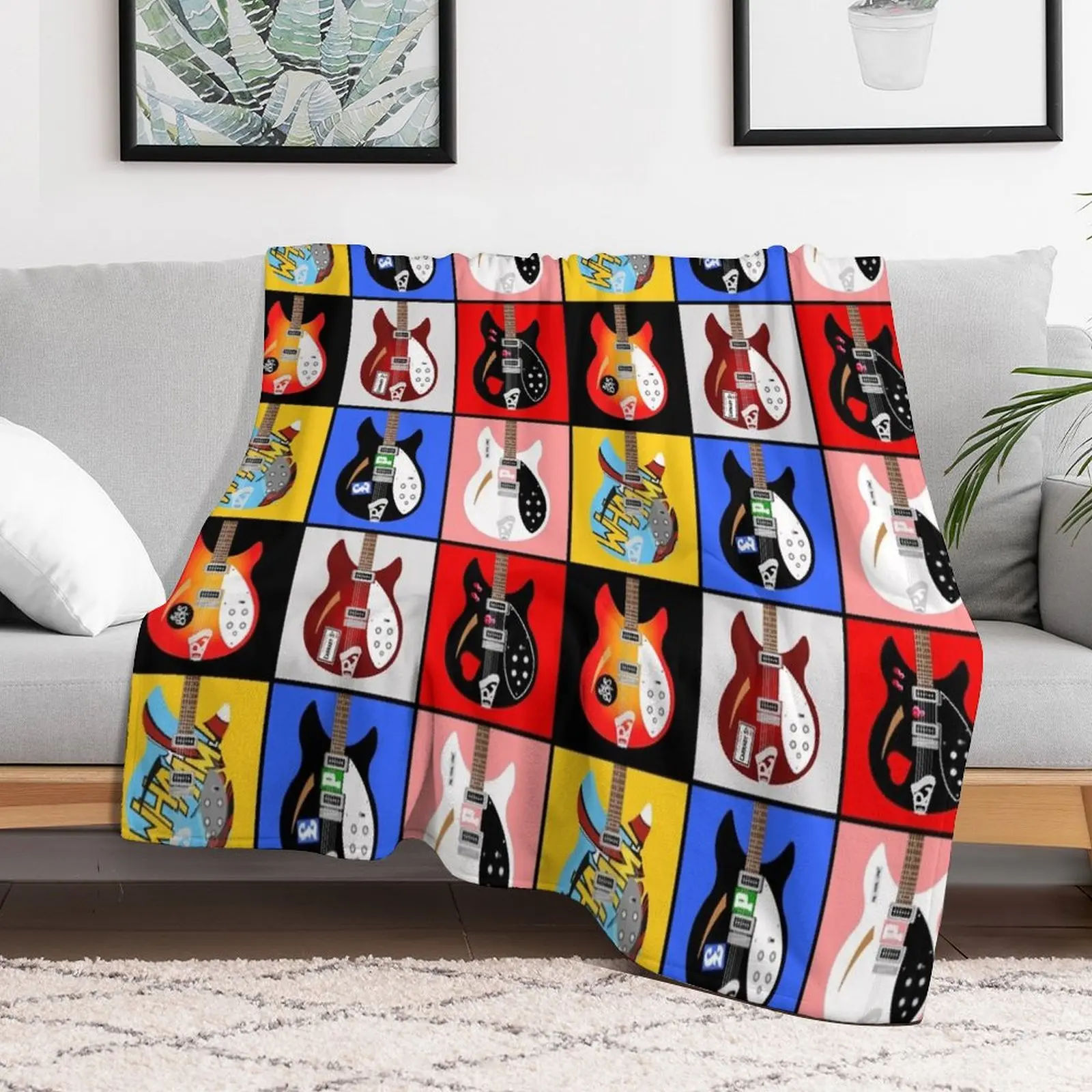 Paul Weller's Rickenbacker 330 Guitar Collection Throw Blanket Hairys Single Luxury Designer Blankets
Paul Weller's Rickenbacker 330 Guitar Collection Throw Blanket Hairys Single Luxury Designer Blankets
