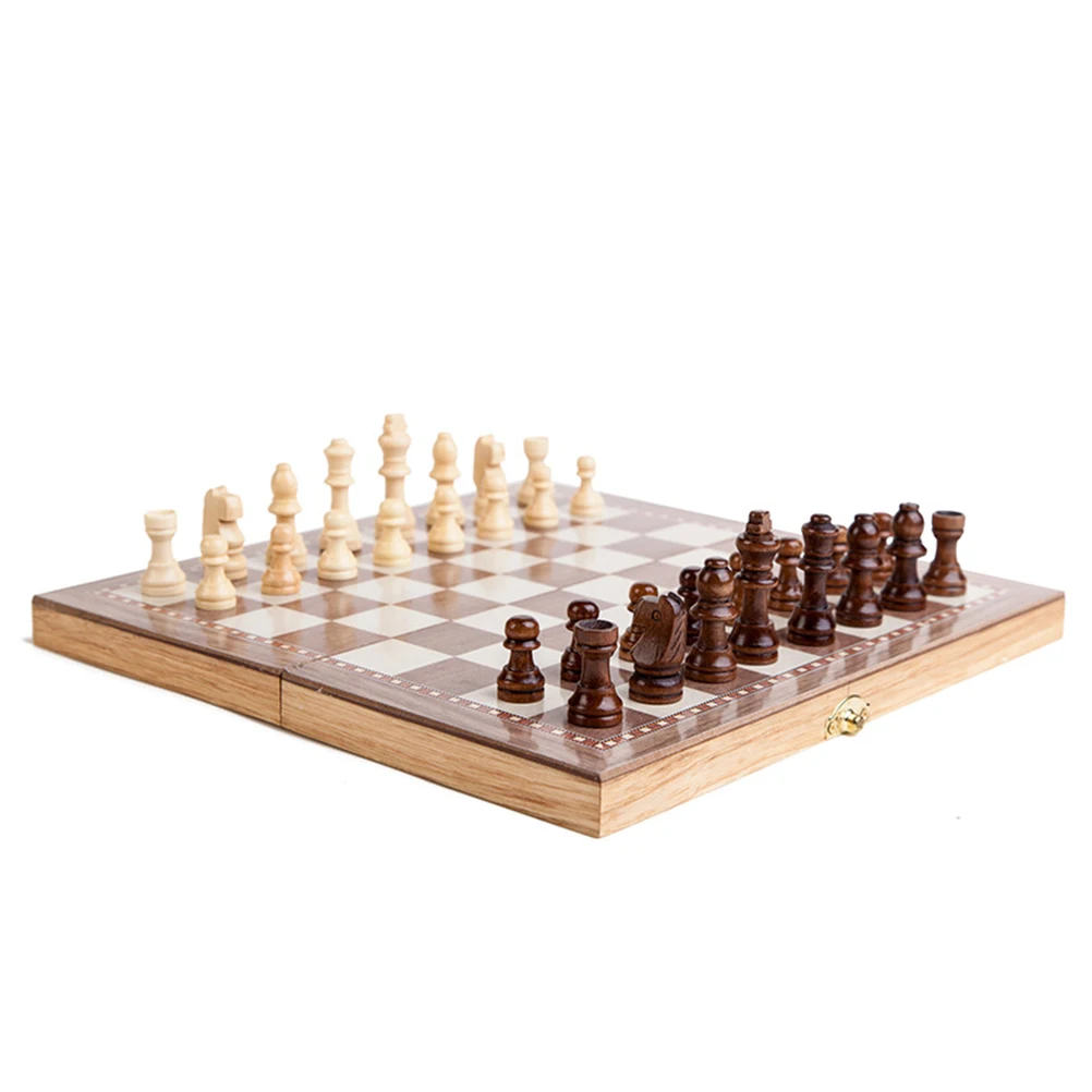 1 Set Foldable Chess Checkers Set Wooden Travel Chess Board Portable Educational Toys for Home Kids Ad
1 Set Foldable Chess Checkers Set Wooden Travel Chess Board Portable Educational Toys for Home Kids Ad