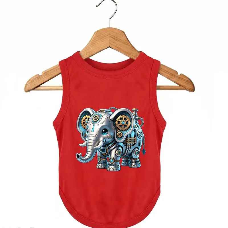 Summer Dog Clothes Cool Mechanic Elephant Vest Breathable
Summer Dog Clothes Cool Mechanic Elephant Vest Breathable