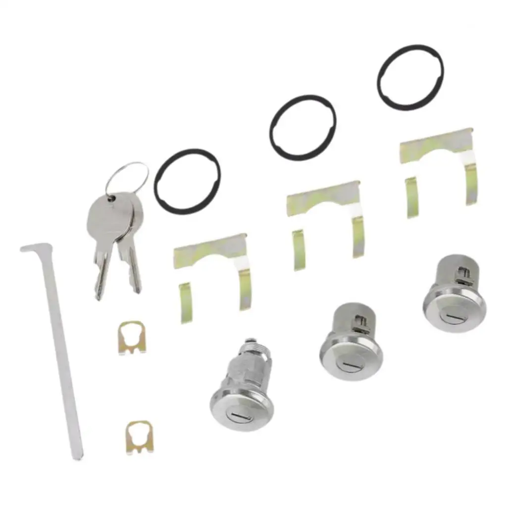 Door Lock Cylinder Set Replacement 654394765282 Professional Easy to Install High Performance with 2 Keys
Door Lock Cylinder Set Replacement 654394765282 Professional Easy to Install High Performance with 2 Keys